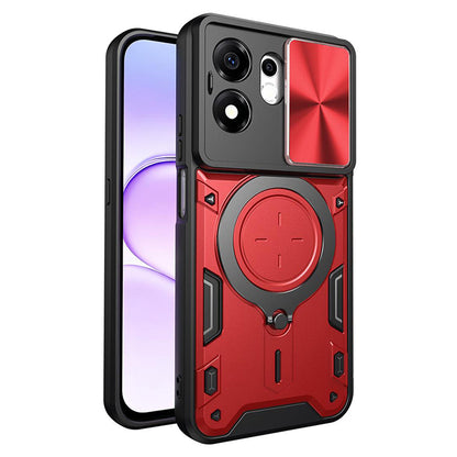 Funda para Honor 600 Smart, Techsuit, CamGuard Pro, Roja