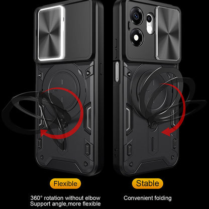 Funda para Honor 600 Smart, Techsuit, CamGuard Pro, Roja