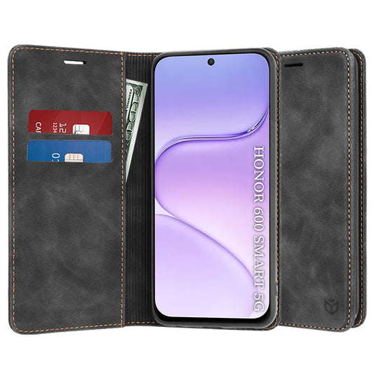 Funda para Honor 600 Smart, Techsuit, Confy, Negra