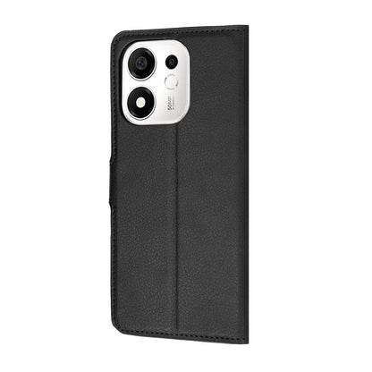 Funda para Honor 600 Smart, Techsuit, Leather Folio, Negra