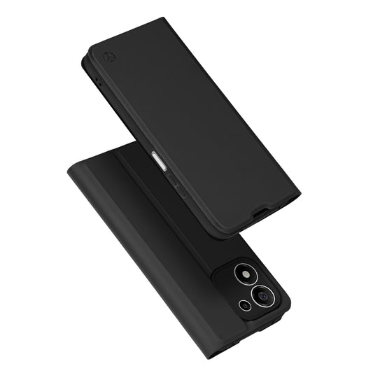 Funda para Honor 600 Smart, Techsuit, Magskin Book, Negra