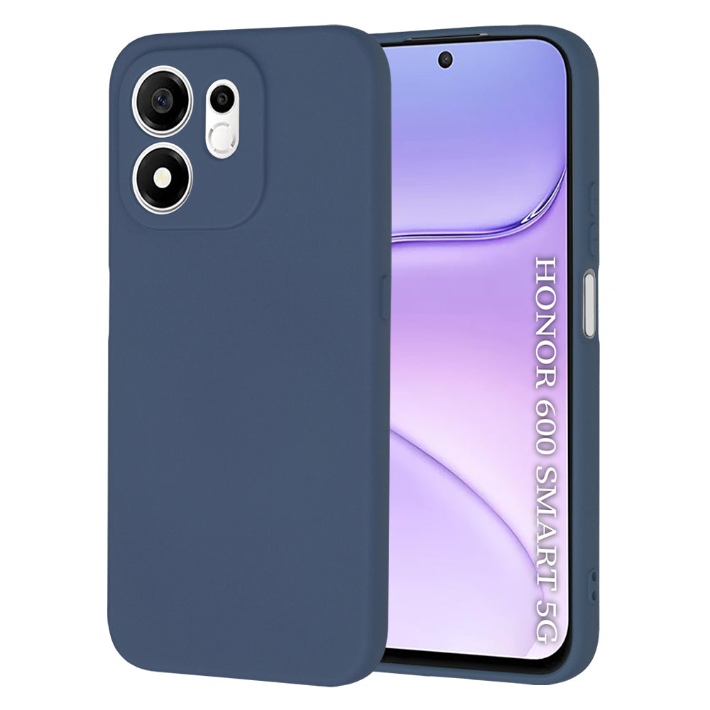 Funda para Honor 600 Smart, Techsuit, SoftFlex, Azul marino