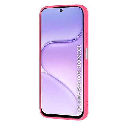 Funda para Honor 600 Smart, Techsuit, SoftFlex, Rosa Oscuro