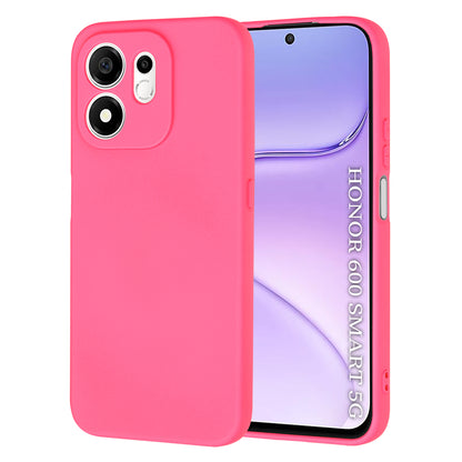Funda para Honor 600 Smart, Techsuit, SoftFlex, Rosa Oscuro