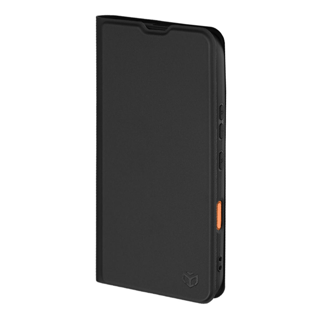 Case for Honor 600, Techsuit, Magskin Book, Black