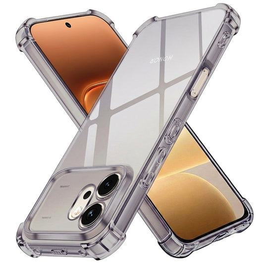 Funda para Honor 600, Techsuit, Transparente a prueba de golpes, Ahumada