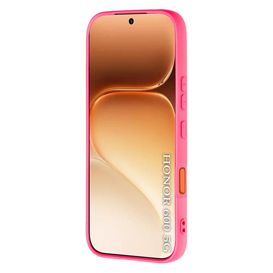 Funda para Honor 600, Techsuit, SoftFlex, Rosa Oscuro