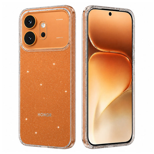 Funda para Honor 600, Techsuit, SparkleSkin, Transparente