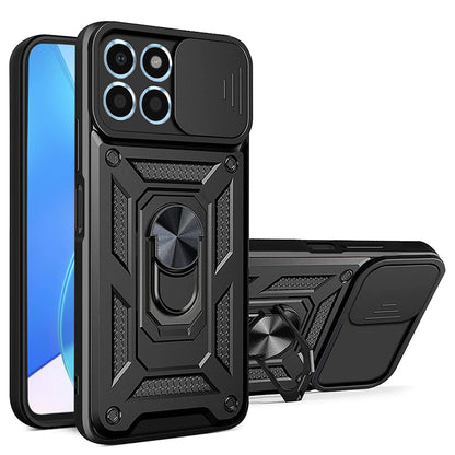 Funda para Honor 70 Lite / X6 / X8 5G, Techsuit, CamShield, Negra