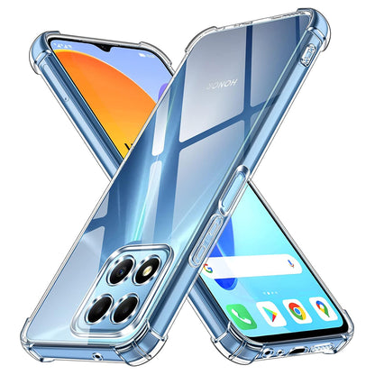 Funda para Honor 70 Lite / X6 / X8 5G, Techsuit, Transparente a prueba de golpes