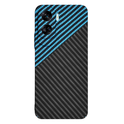 Funda para Honor 90 Lite, Techsuit, Carbonite FiberShell, Negra Bleu