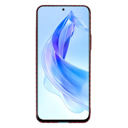 Funda para Honor 90 Lite, Techsuit, Carbonite FiberShell, Roja