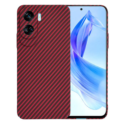 Funda para Honor 90 Lite, Techsuit, Carbonite FiberShell, Roja