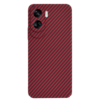 Funda para Honor 90 Lite, Techsuit, Carbonite FiberShell, Roja