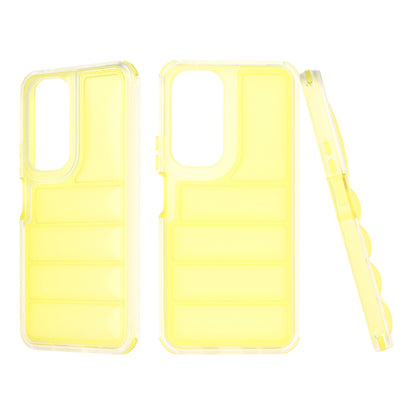 Funda para Honor 90 Lite, Techsuit, Wave Shield, Amarilla