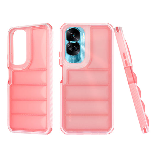 Funda para Honor 90 Lite, Techsuit, Wave Shield, Roja