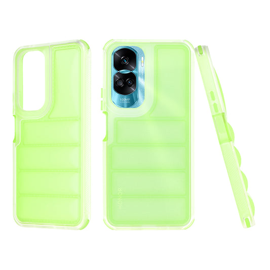 Funda para Honor 90 Lite, Techsuit, Wave Shield, Verde
