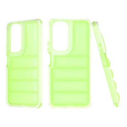 Funda para Honor 90 Lite, Techsuit, Wave Shield, Verde