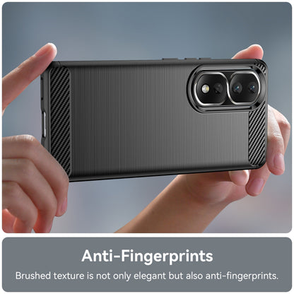 Funda para Honor 90 Pro / 80 Pro, Techsuit, Carbono, Negra