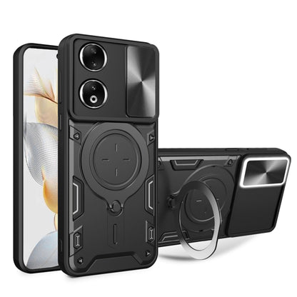 Funda para Honor 90, Techsuit, CamGuard Pro, Negra