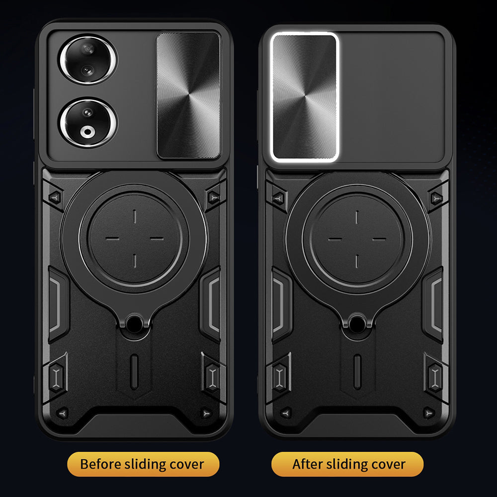 Funda para Honor 90, Techsuit, CamGuard Pro, Negra