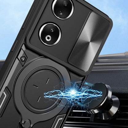 Funda para Honor 90, Techsuit, CamGuard Pro, Negra