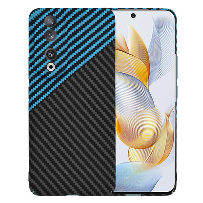 Funda para Honor 90, Techsuit, Carbonite FiberShell, Negra Bleu