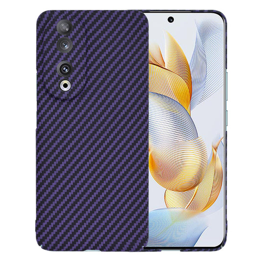 Funda para Honor 90, Techsuit, Carbonite FiberShell, Morado