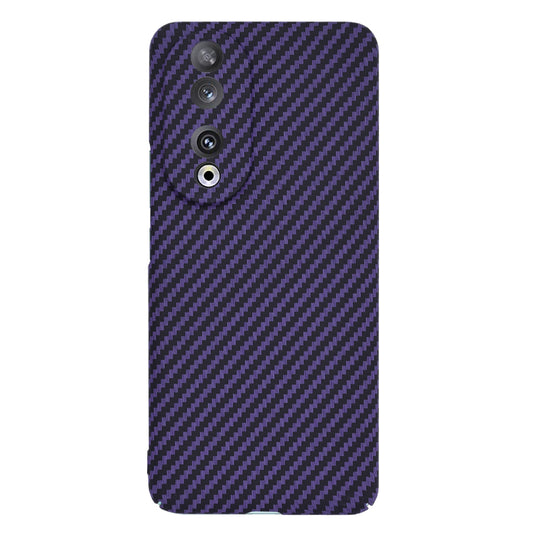 Funda para Honor 90, Techsuit, Carbonite FiberShell, Morado