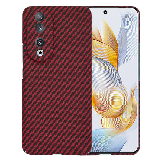 Funda para Honor 90, Techsuit, Carbonite FiberShell, Roja