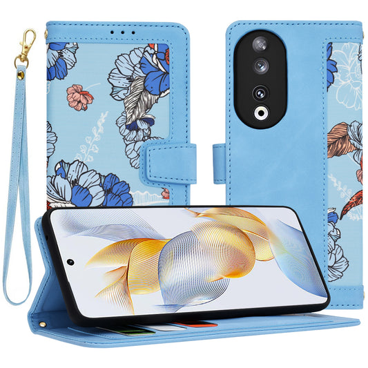 Funda para Honor 90, Techsuit, FlipCraft, Azul