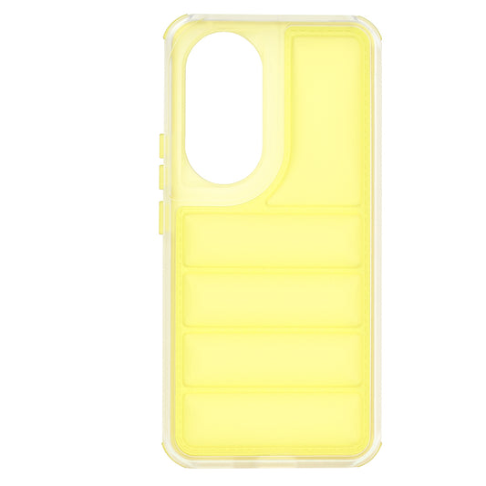 Funda para Honor 90, Techsuit, Wave Shield, Amarilla