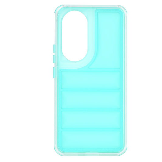 Funda para Honor 90, Techsuit, Wave Shield, Turquesa