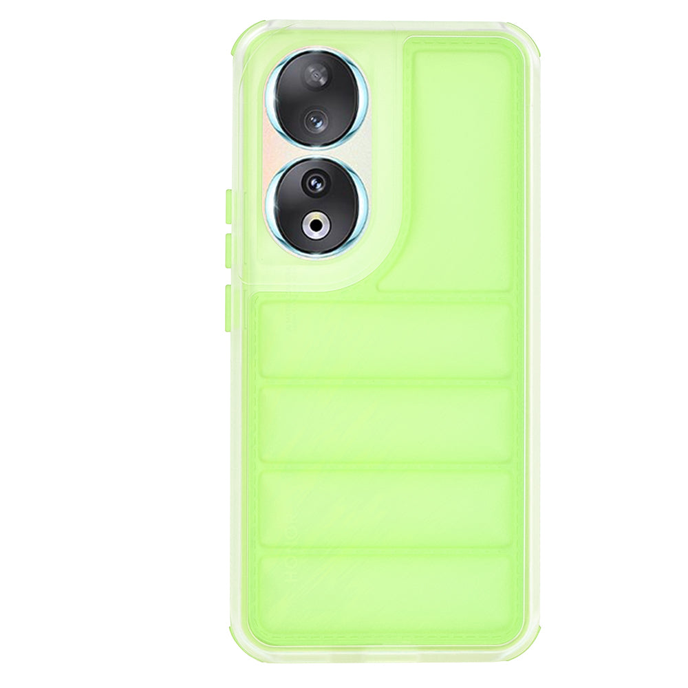Funda para Honor 90, Techsuit, Wave Shield, Verde