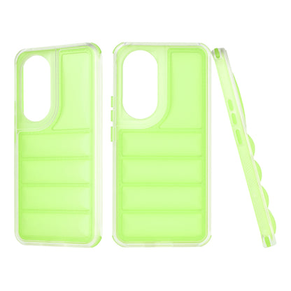 Funda para Honor 90, Techsuit, Wave Shield, Verde