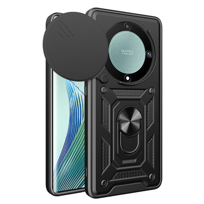 Funda para Honor Magic5 Lite, Techsuit, CamShield, Negra