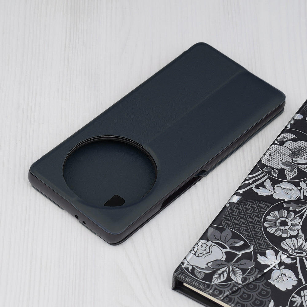 Funda para Honor Magic5 Lite, Techsuit, eFold, Azul Oscuro