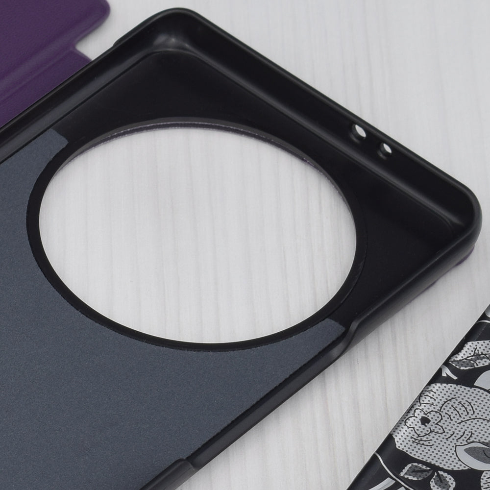 Funda para Honor Magic5 Lite, Techsuit, eFold, Morado