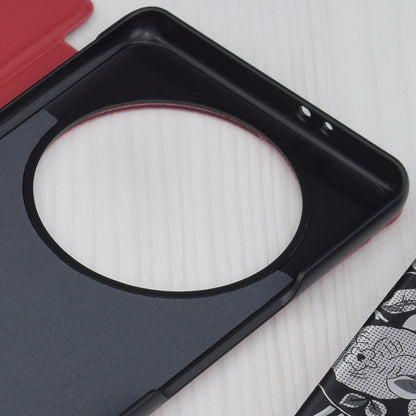 Funda para Honor Magic5 Lite, Techsuit, eFold, Roja