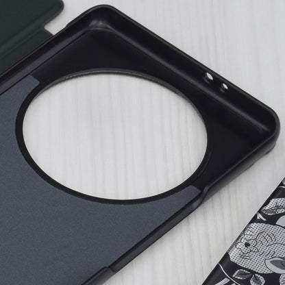 Funda para Honor Magic5 Lite, Techsuit, eFold, Verde