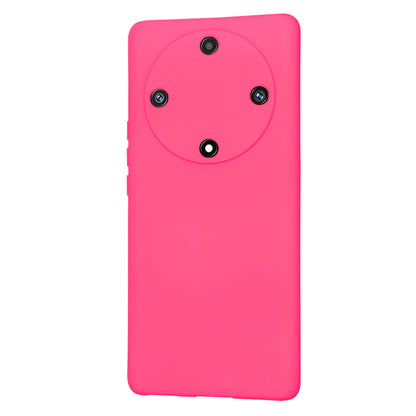 Funda para Honor Magic5 Lite, Techsuit, SoftFlex, Rosa Oscuro