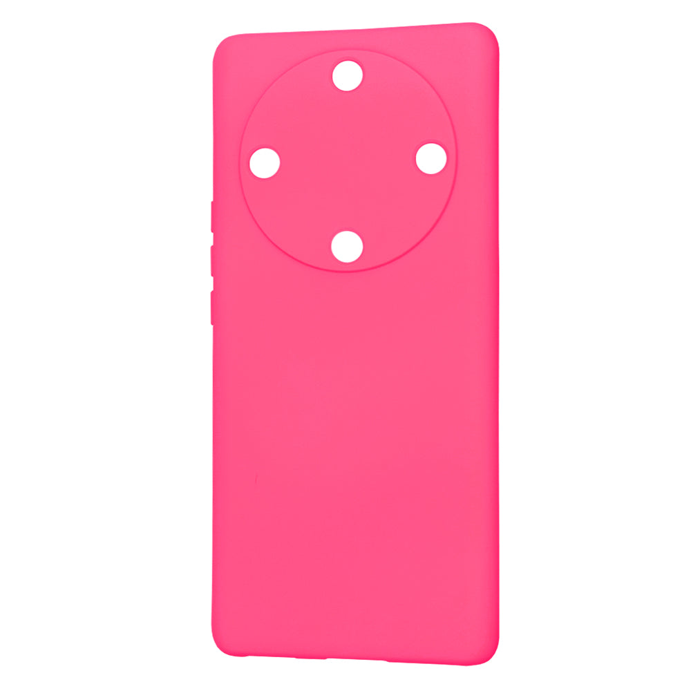 Funda para Honor Magic5 Lite, Techsuit, SoftFlex, Rosa Oscuro