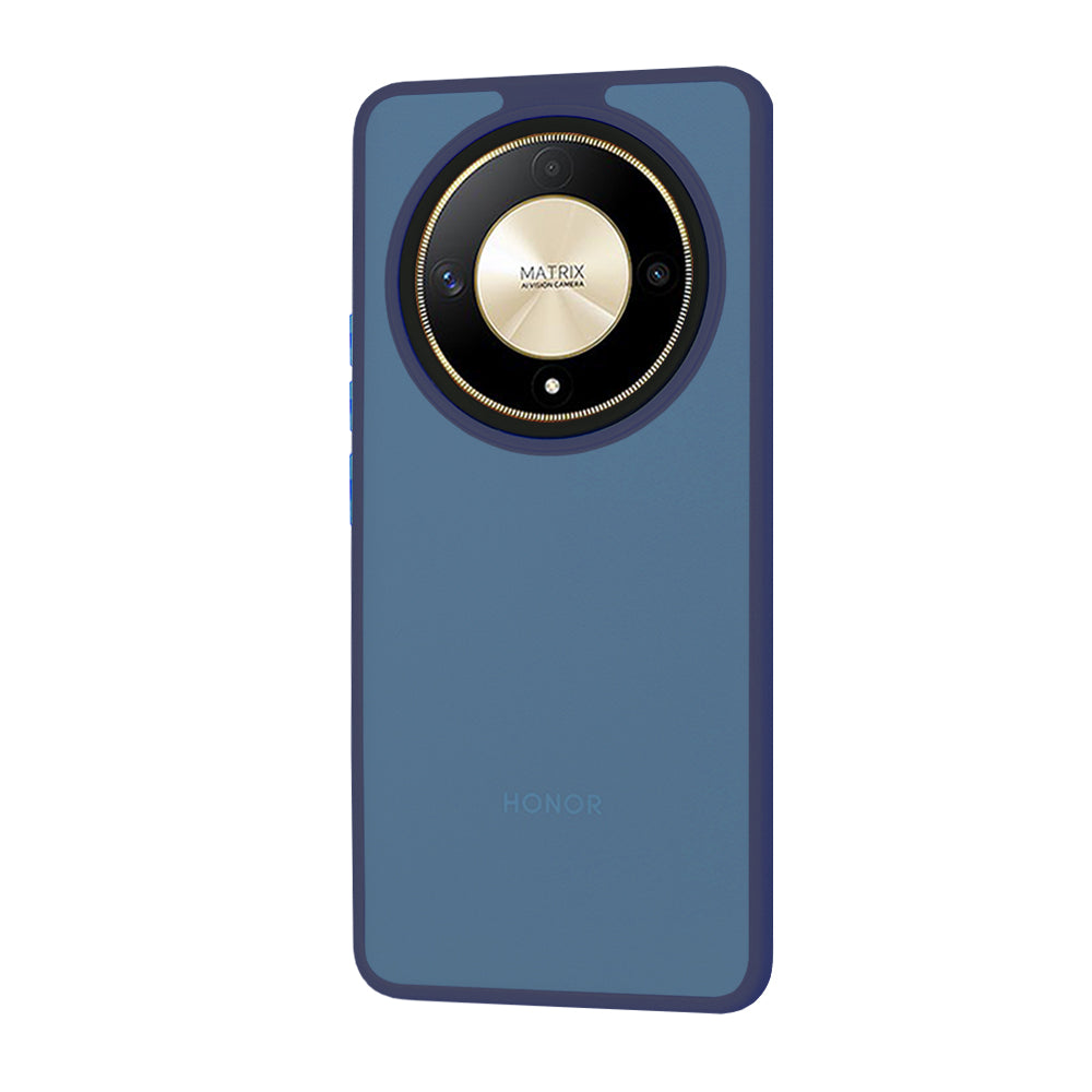Case for Honor Magic6 Lite, Techsuit, HaloFrost, Navy Blue