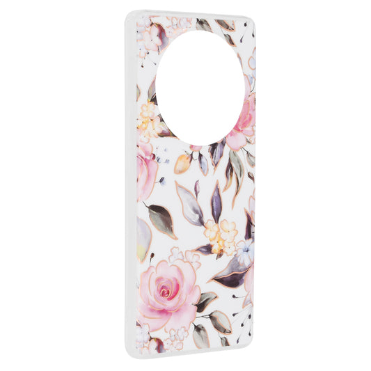 Funda para Honor Magic6 Lite, Techsuit, Marble, Blanca