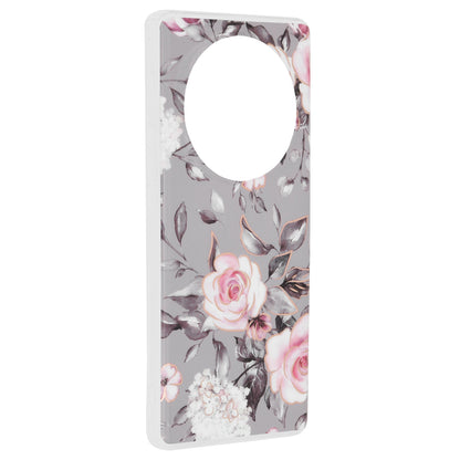 Funda para Honor Magic6 Lite, Techsuit, Marble, Gris