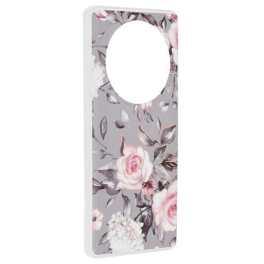 Funda para Honor Magic6 Lite, Techsuit, Marble, Gris