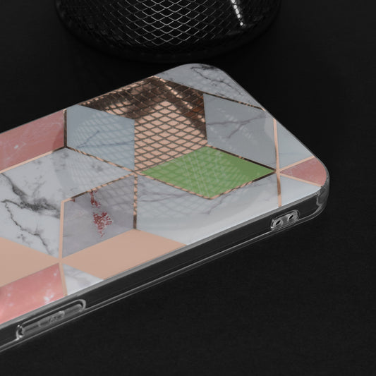 Funda para Honor Magic6 Lite, Techsuit, Marble, Morado