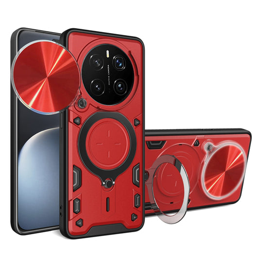 Funda para Honor Magic7 Pro, Techsuit, CamGuard Pro, Roja