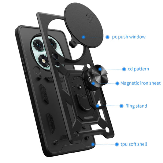 Funda para Honor Magic7 Pro, Techsuit, CamShield, Rosa