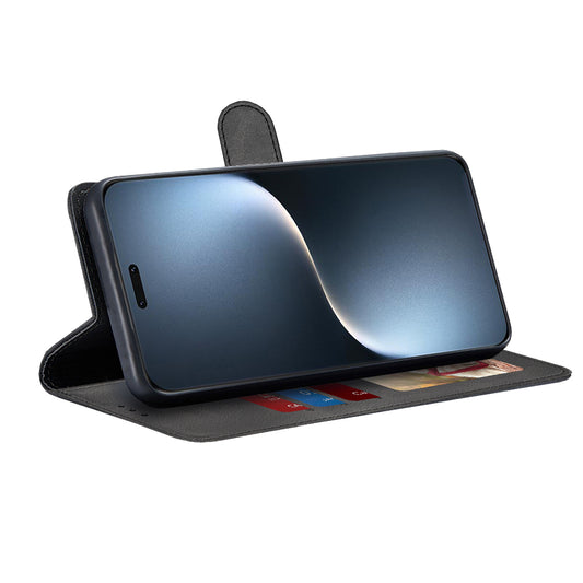 Funda para Honor Magic7 Pro, Techsuit, Diary Book, Negra